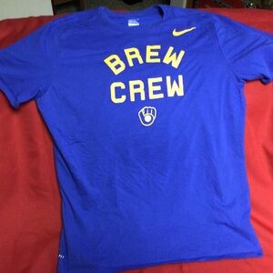 MLB MILWAUKEE Brewers Nike tshirt